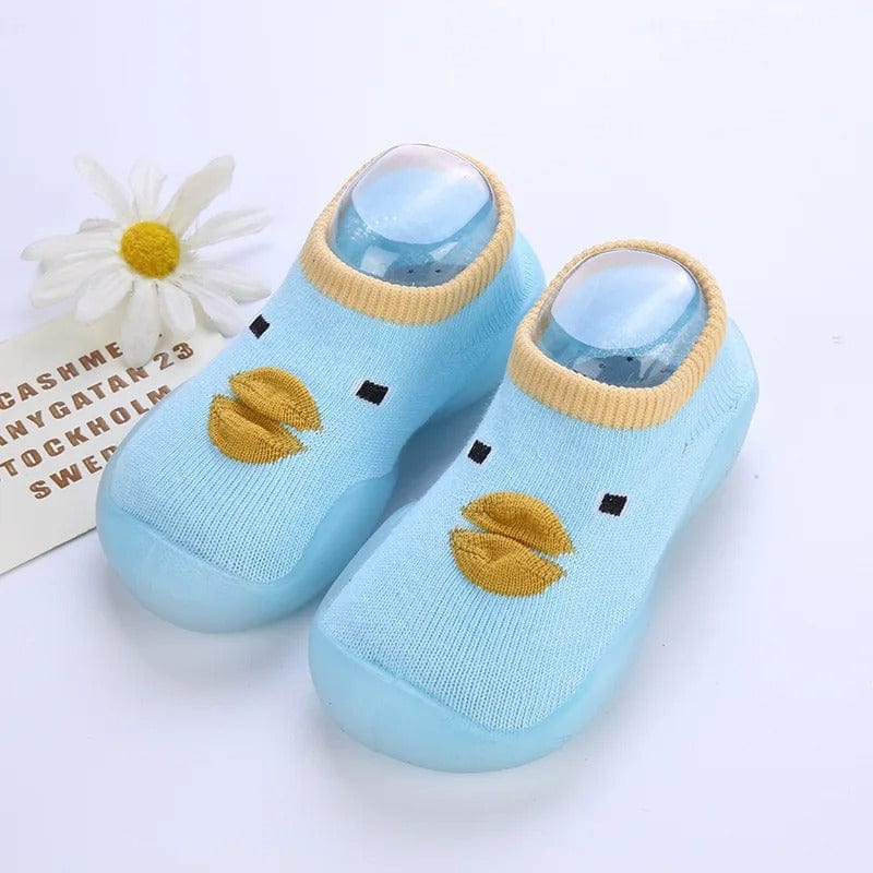 CARTOONY™ – Cozy Non-Slip Shoe Socks for Babies