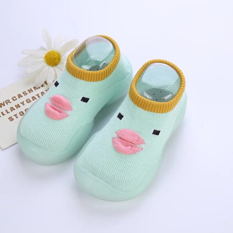 CARTOONY™ – Cozy Non-Slip Shoe Socks for Babies