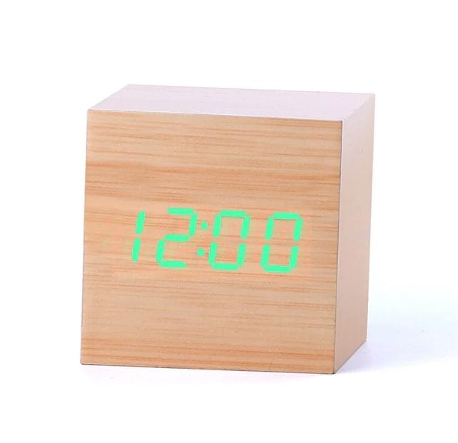 Stylish Cube Digital Desk Clock