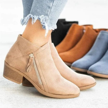 Stylish Women's Orthopedic Leather Boots