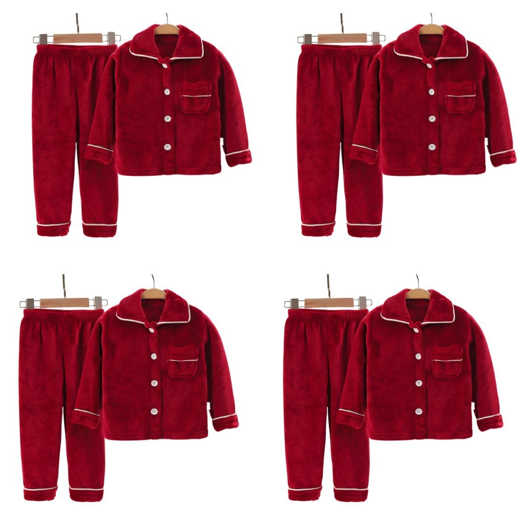 Cozy Winter Flannel Pajama Set