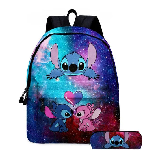 Stitch Backpack Cartoon Animation