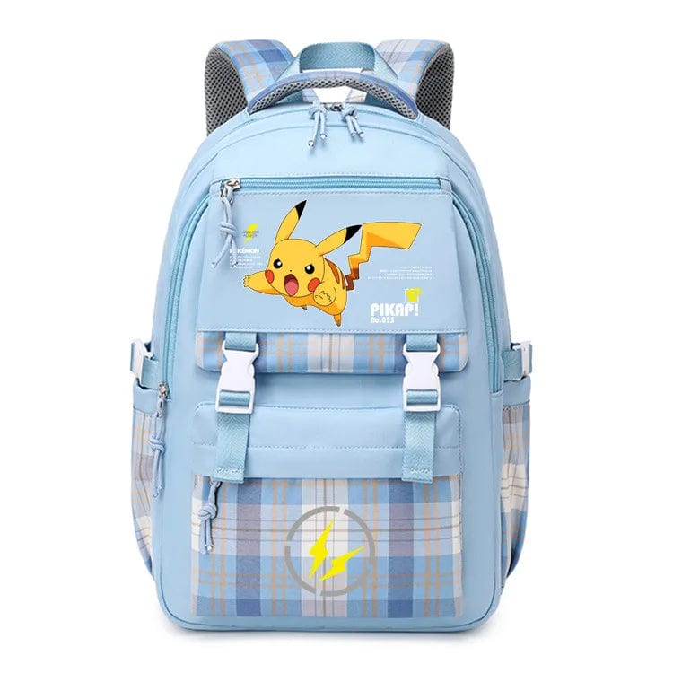 Pokemon Backpack Adjustable Oxford School Bag