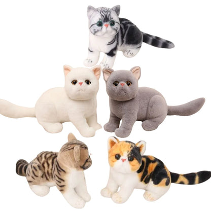 Realistic Tabby Cat Plush