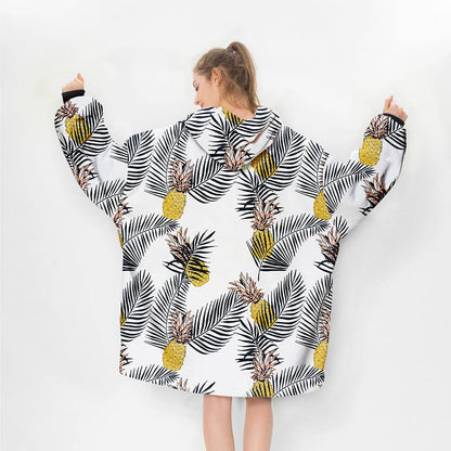 Pineapple Paradise Blanket Hoodie