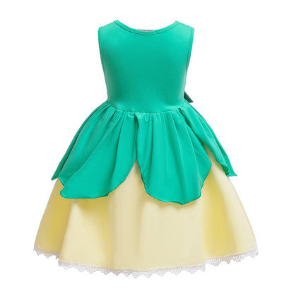 Princess Tiana Frog Dress for Girls