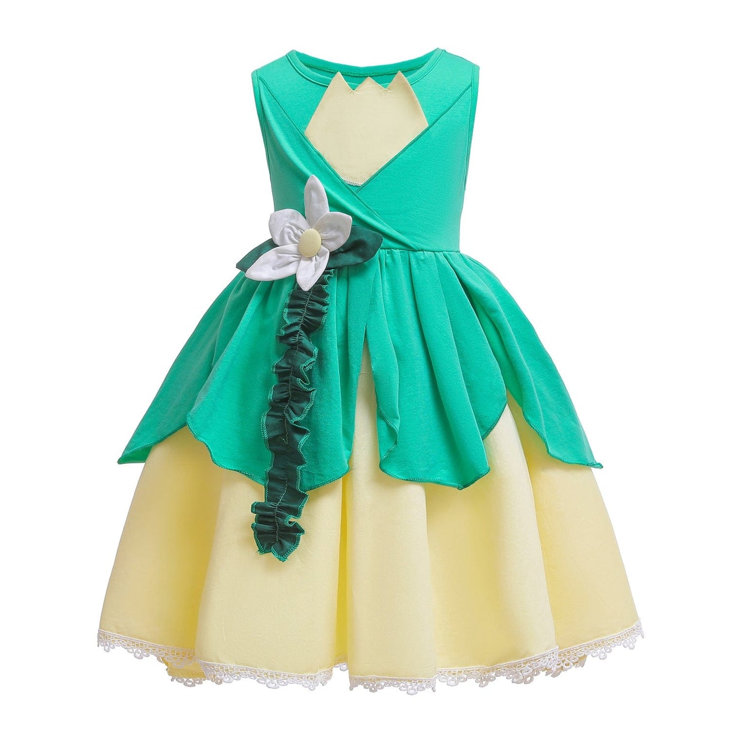 Princess Tiana Frog Dress for Girls