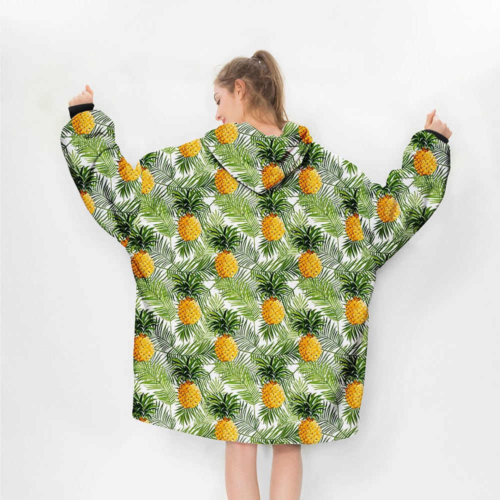 Pineapple Paradise Blanket Hoodie