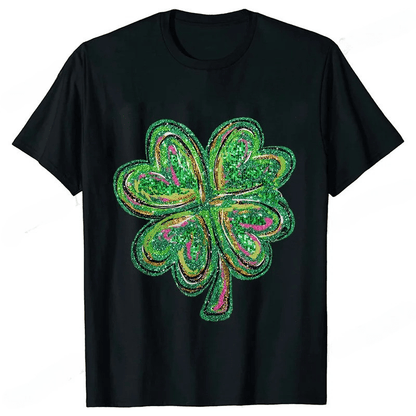 Glittery Irish Luck T-Shirt St. Patrick’s Day