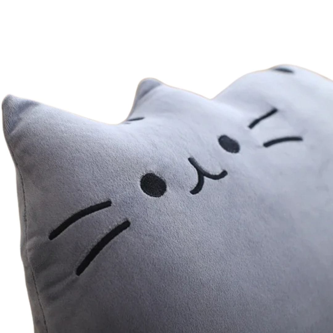 Cozy Cat Plush Pillow