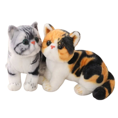 Realistic Tabby Cat Plush