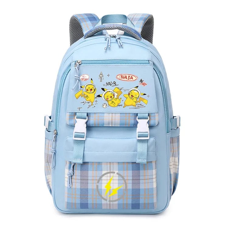 Pokemon Backpack Adjustable Oxford School Bag