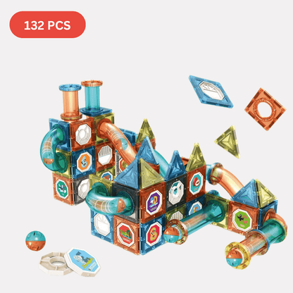 Magnetic Blocks Color Window Building Set