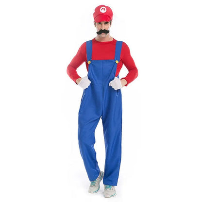 Couples Halloween Costumes Luigi Bros Plumber Costumes