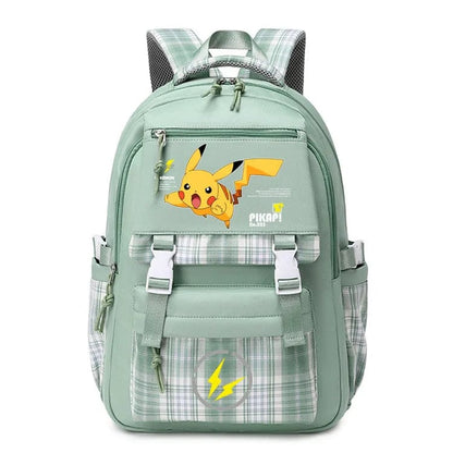 Pokemon Backpack Adjustable Oxford School Bag