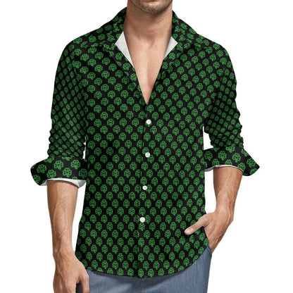 St. Patrick's Day Shamrock Style Green Shirt