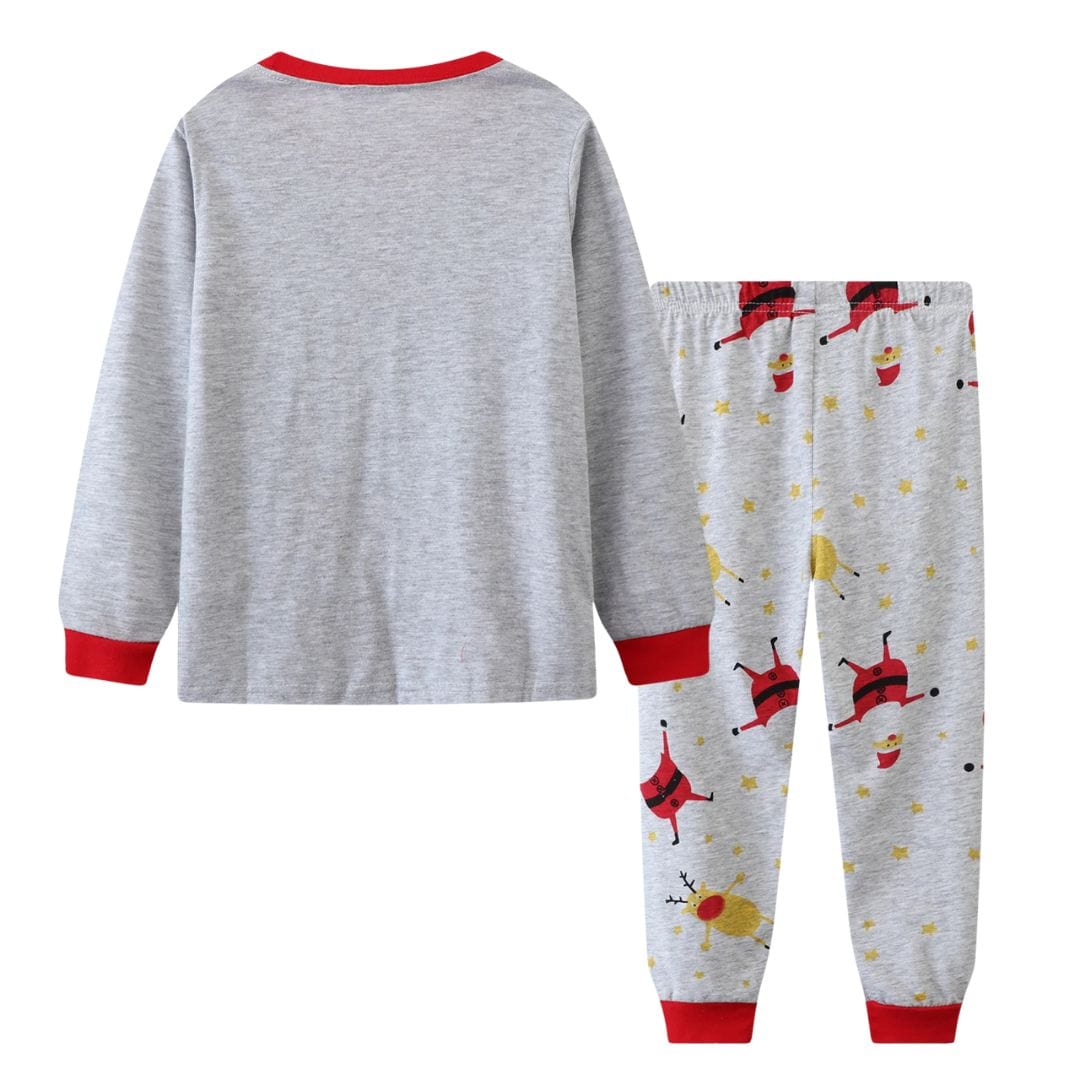 Santa Christmas Pajama Set for Kids