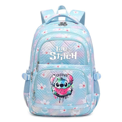 Stitch Backpack Waterproof Schoolbag