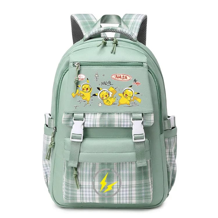 Pokemon Backpack Adjustable Oxford School Bag