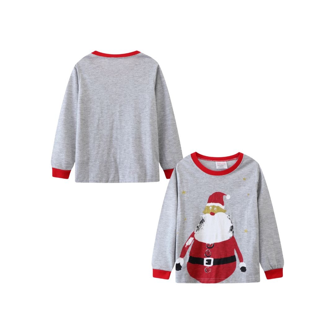 Santa Christmas Pajama Set for Kids