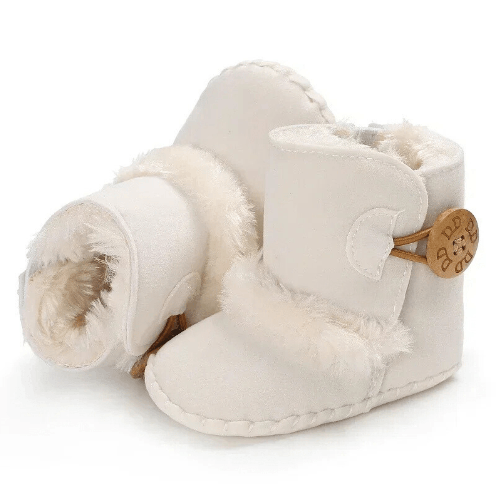 FuzzyBall Baby First Walker Booties