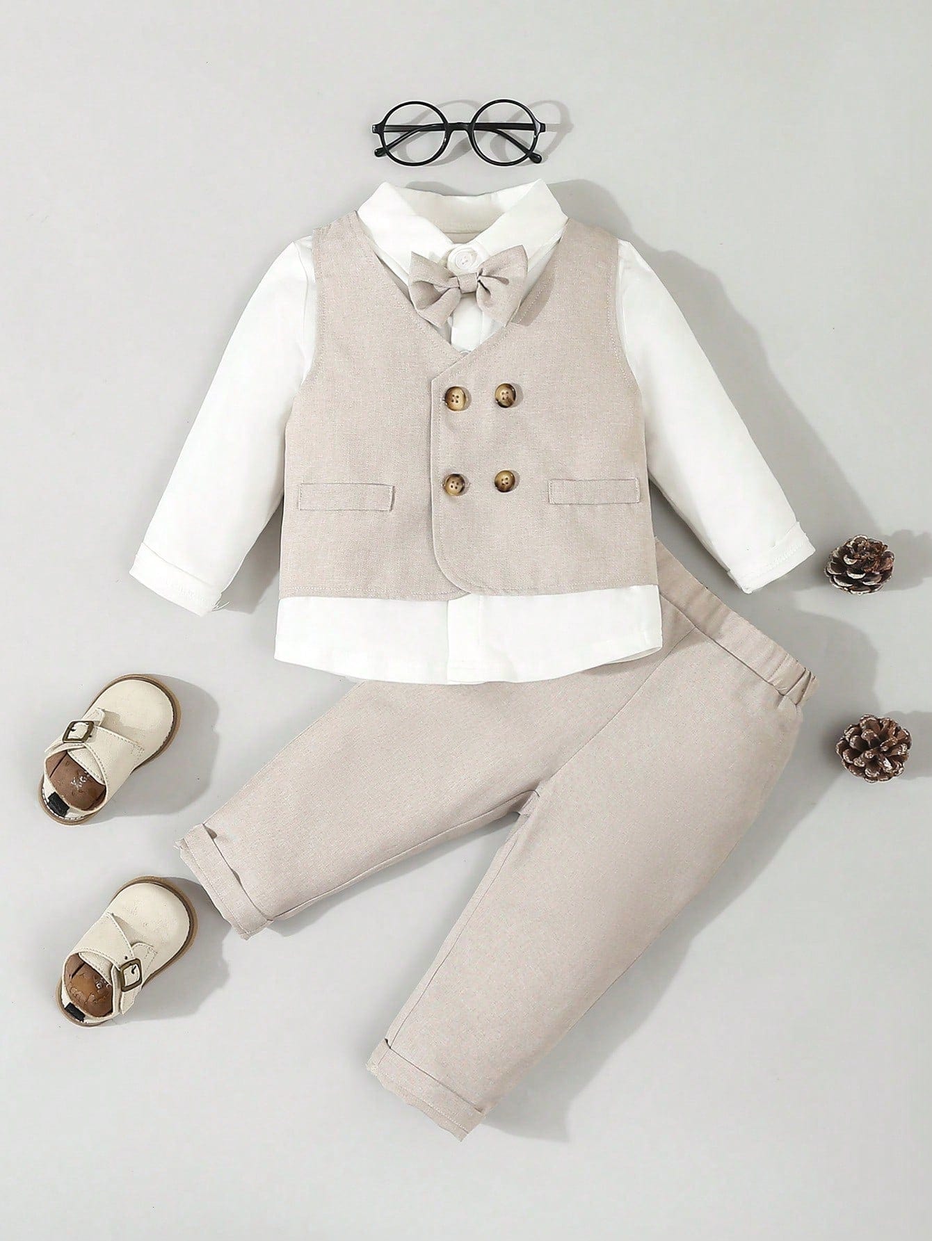 St. Patrick's Day Outfit: Baby Boys' 3-Piece Gentleman Set