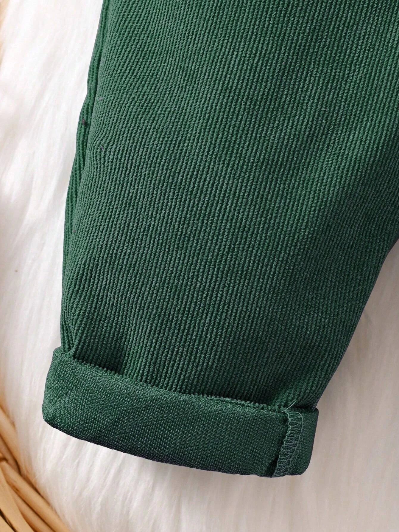 St. Patrick's Day Outfit: Stylish Baby Boy Bib Pants