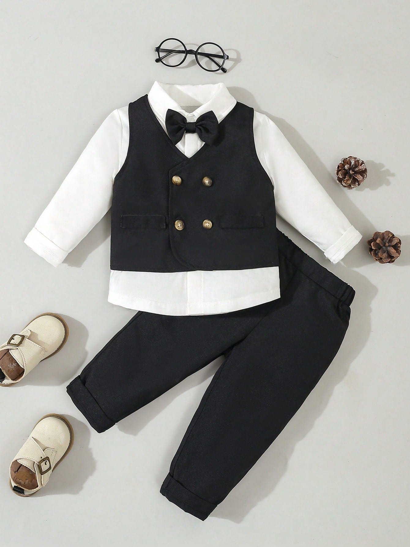 St. Patrick's Day Outfit: Baby Boys' 3-Piece Gentleman Set