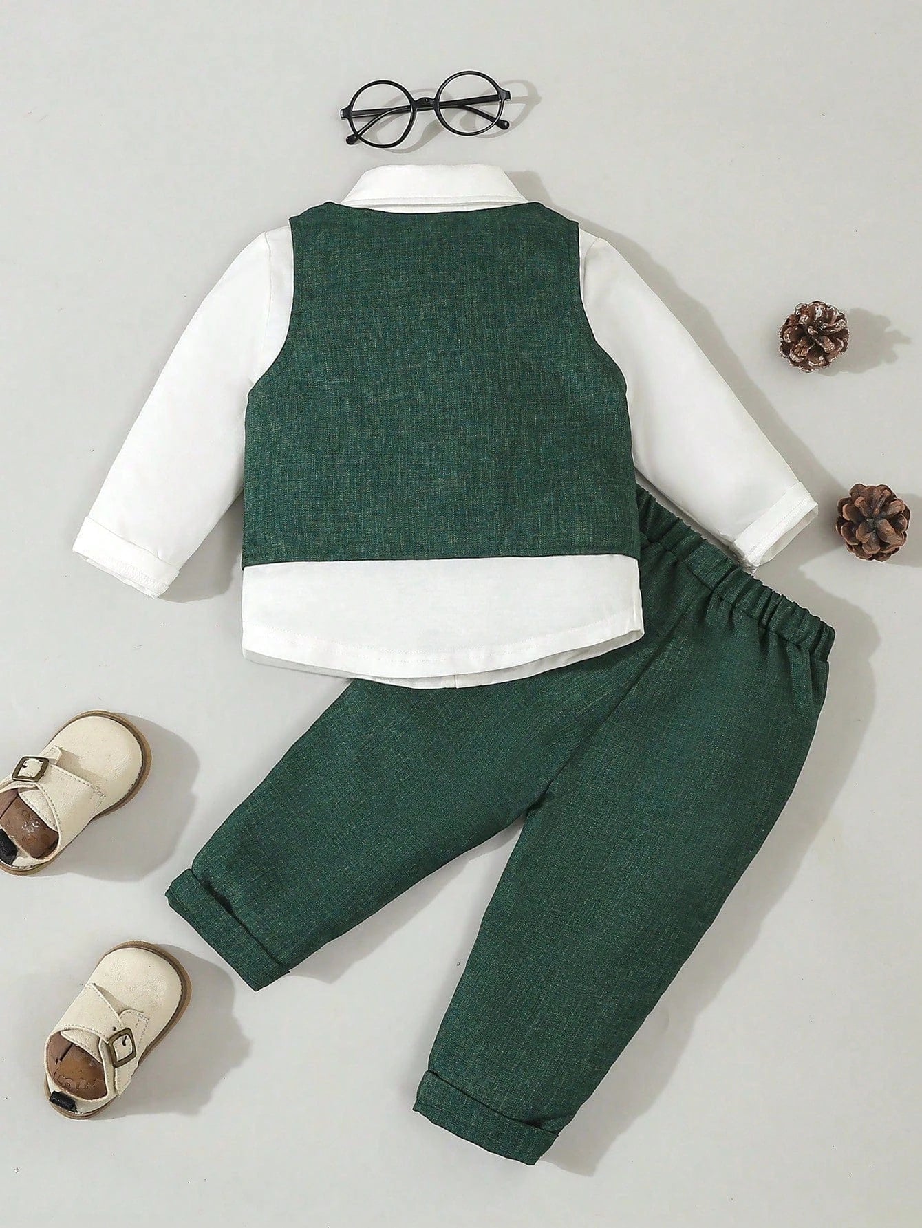 St. Patrick's Day Outfit: Baby Boys' 3-Piece Gentleman Set