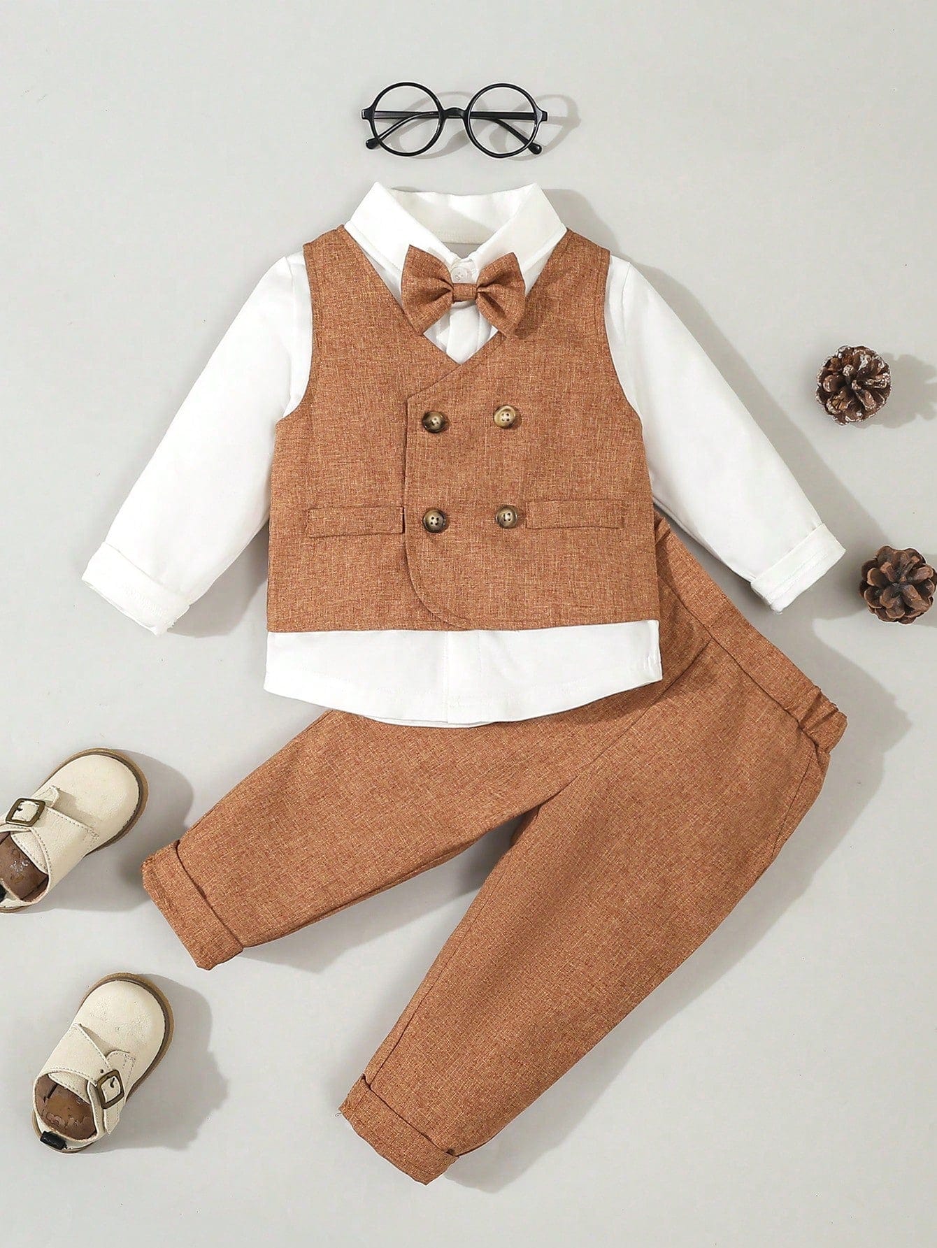 St. Patrick's Day Outfit: Baby Boys' 3-Piece Gentleman Set