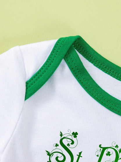 Adorable St. Patrick's Day Outfit Set for Baby Girls