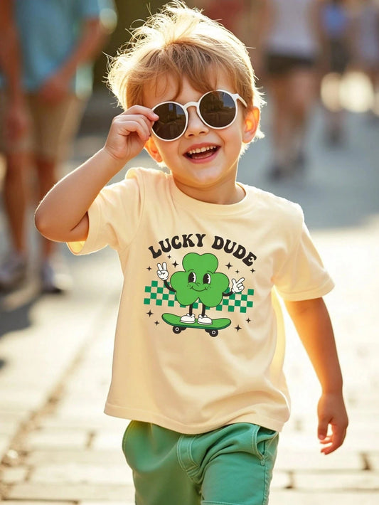 St. Patrick's Day Outfit: Fun Graphic Tee for Boys