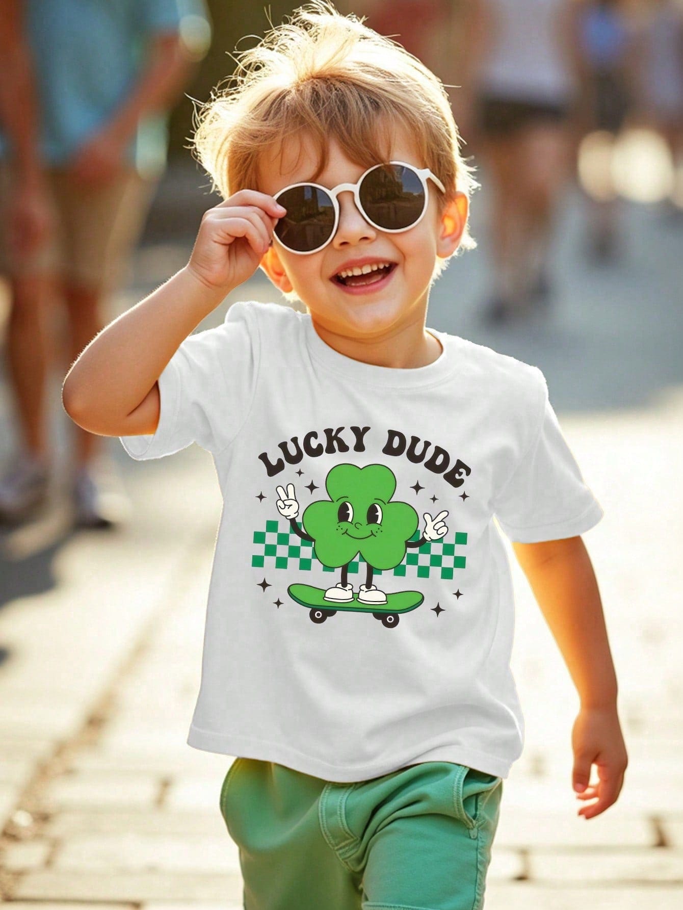 St. Patrick's Day Outfit: Fun Graphic Tee for Boys