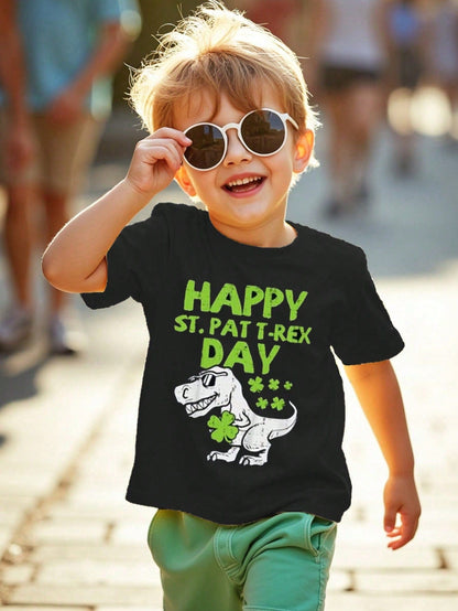 St. Patrick's Day Outfit: Fun Graphic Tee for Boys