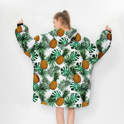 Pineapple Paradise Blanket Hoodie