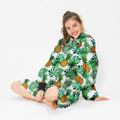 Pineapple Paradise Blanket Hoodie