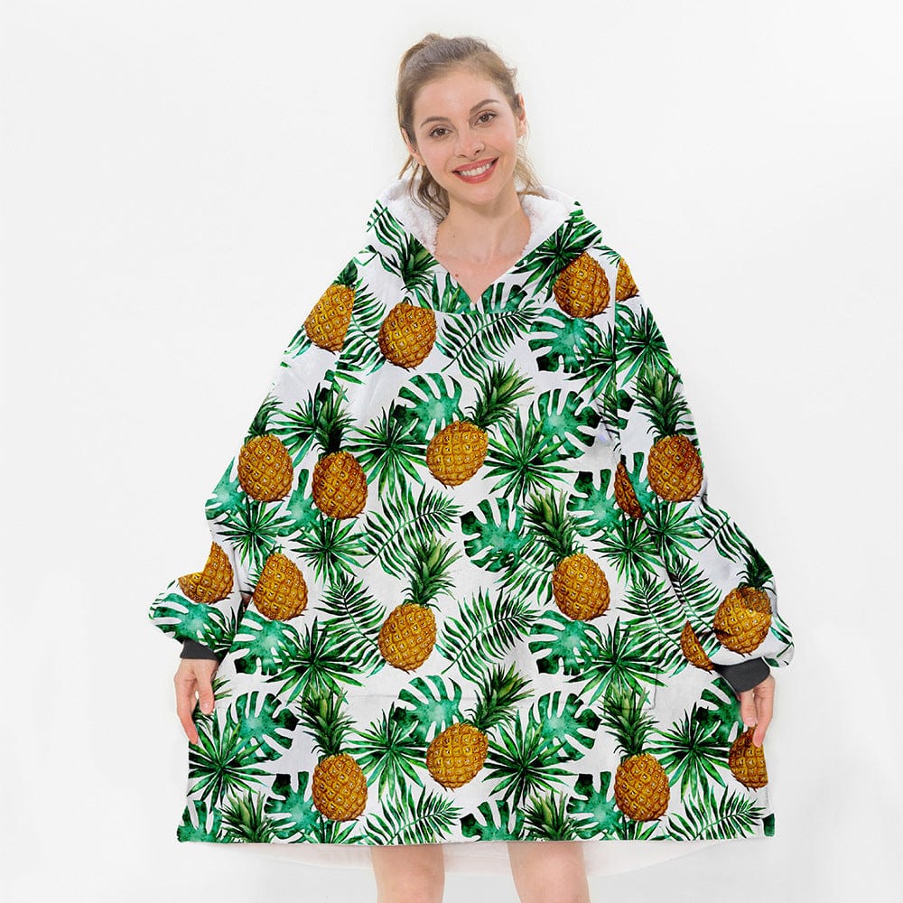 Pineapple Paradise Blanket Hoodie