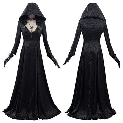 Vampire Costume Women Evil Village Cosplay