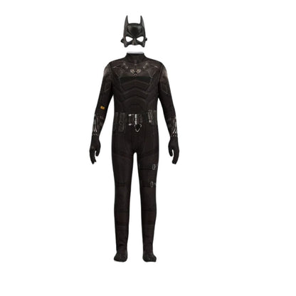 Batman Costume All Black with Cape