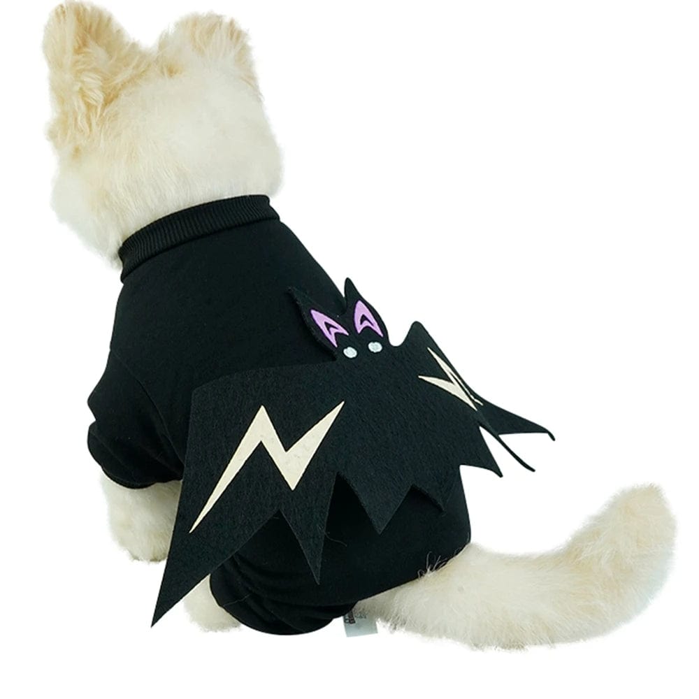 Dog Halloween Costume Luminous Bat Clothes