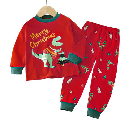 Dinosaur Merry Christmas Pajama Set