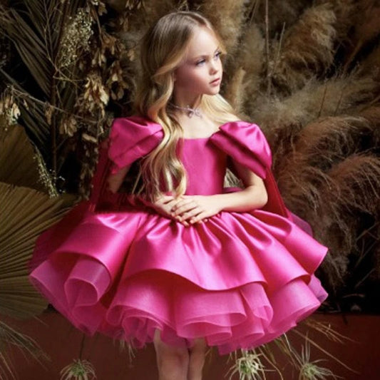 Barbie Costume Kids Elegant Party Dress