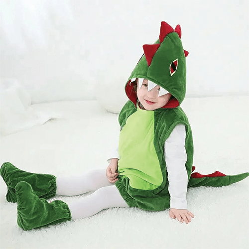 Dinosaur Costume Green Hoddie Dino