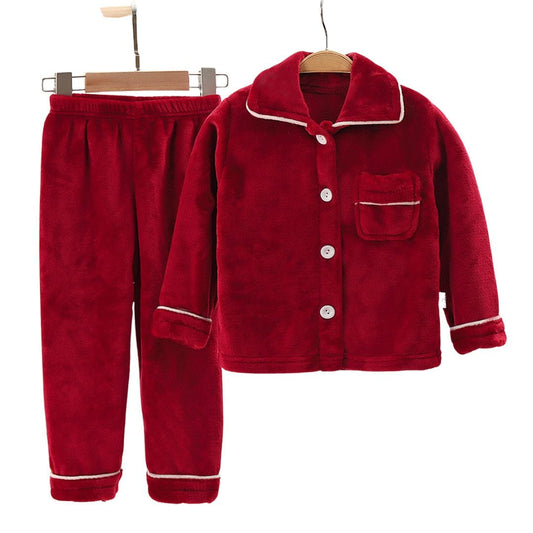 Cozy Winter Flannel Pajama Set