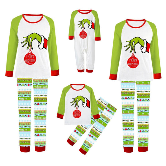 Grinch "Merry Christmas" Family Pajama Set