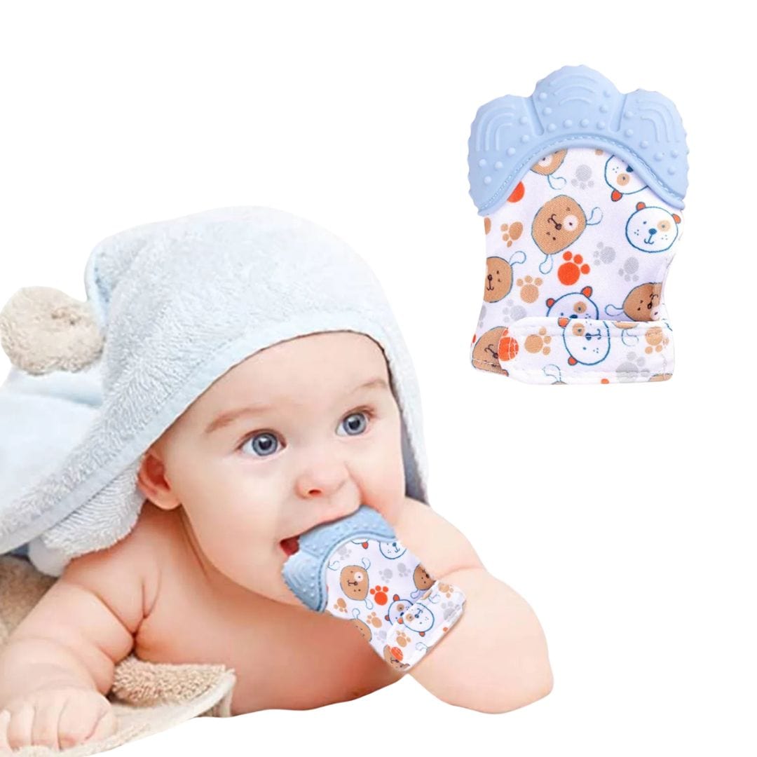 Silicone Baby Teether Mittens