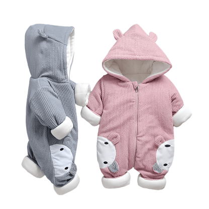 Baby Snowsuit Romper - Warm Cotton Winter Coat