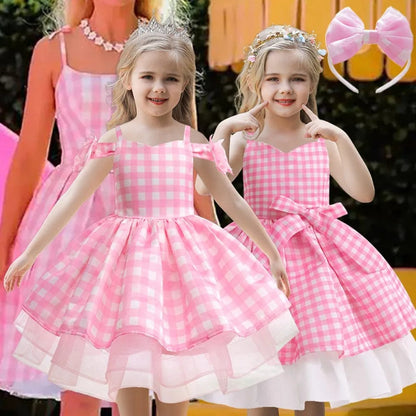 Barbie Costume Kids Little Princess Dress