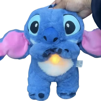 Stitch Plush Sleep Companion – Soothing Light & Sound