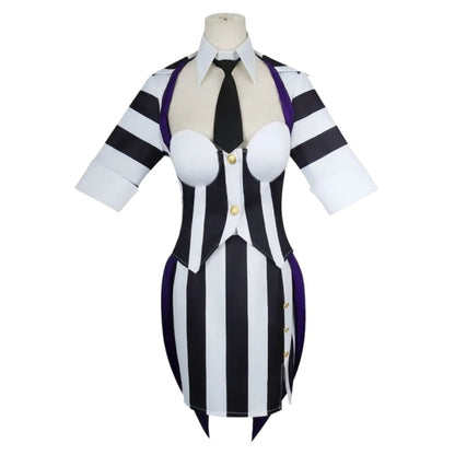 Beetlejuice Chic Stripe Costume